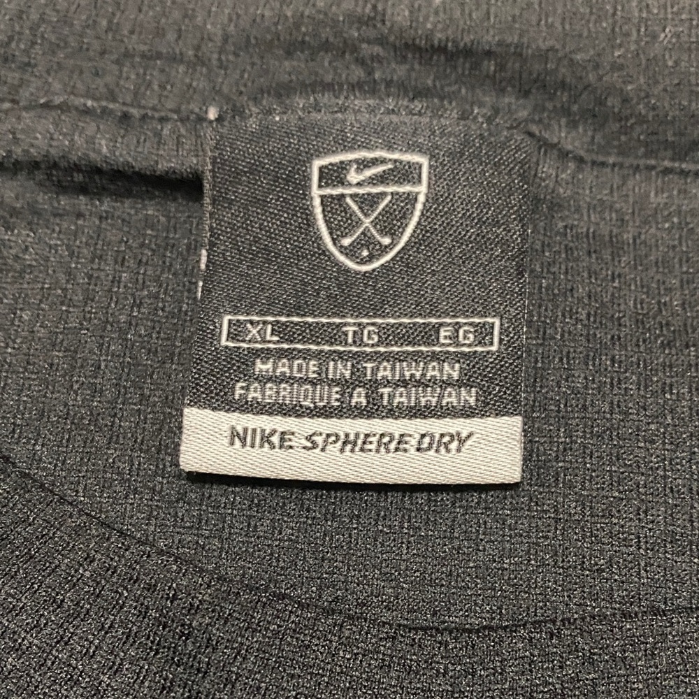 Nike Men's Black Short Sleeve Sphere Dry Tee, Size XL. - Picture 4 of 10